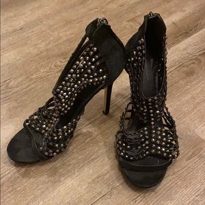 Studded Gladiator Heels